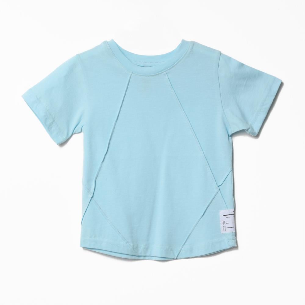 122350Erkek Çocuk Ön Dikiş Detaylı T-Shirt 1-5 Yaş