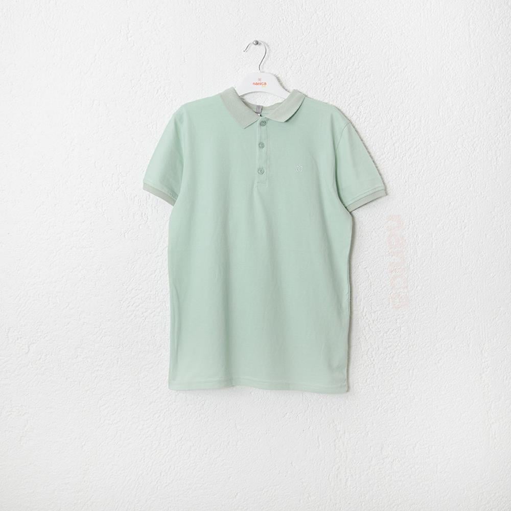 124312Erkek Çocuk Polo Yaka T-Shirt 1-5 Yaş