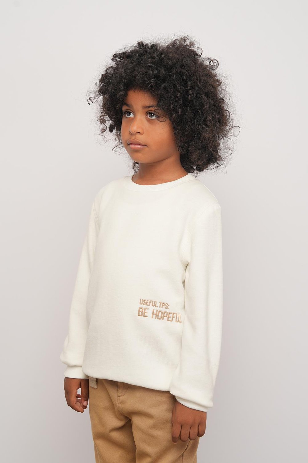 325306Erkek Çocuk Selanik Hopeful Nakışlı Sweatshirt 3-8 Yaş -325306