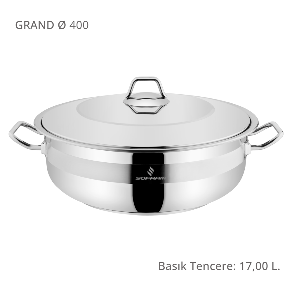 Sofram Grand 40 cm Basık Tencere