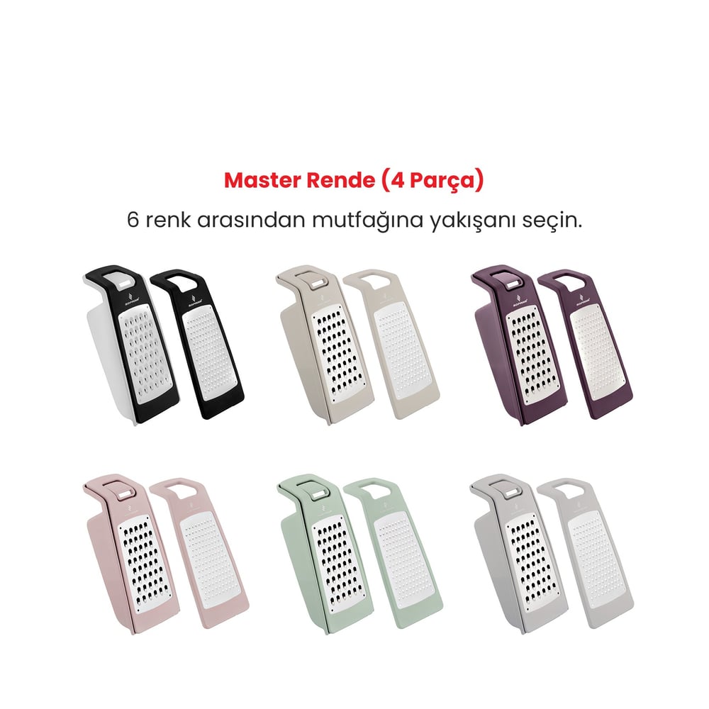 Sofram Master Yeşil Rende 4 Parça
