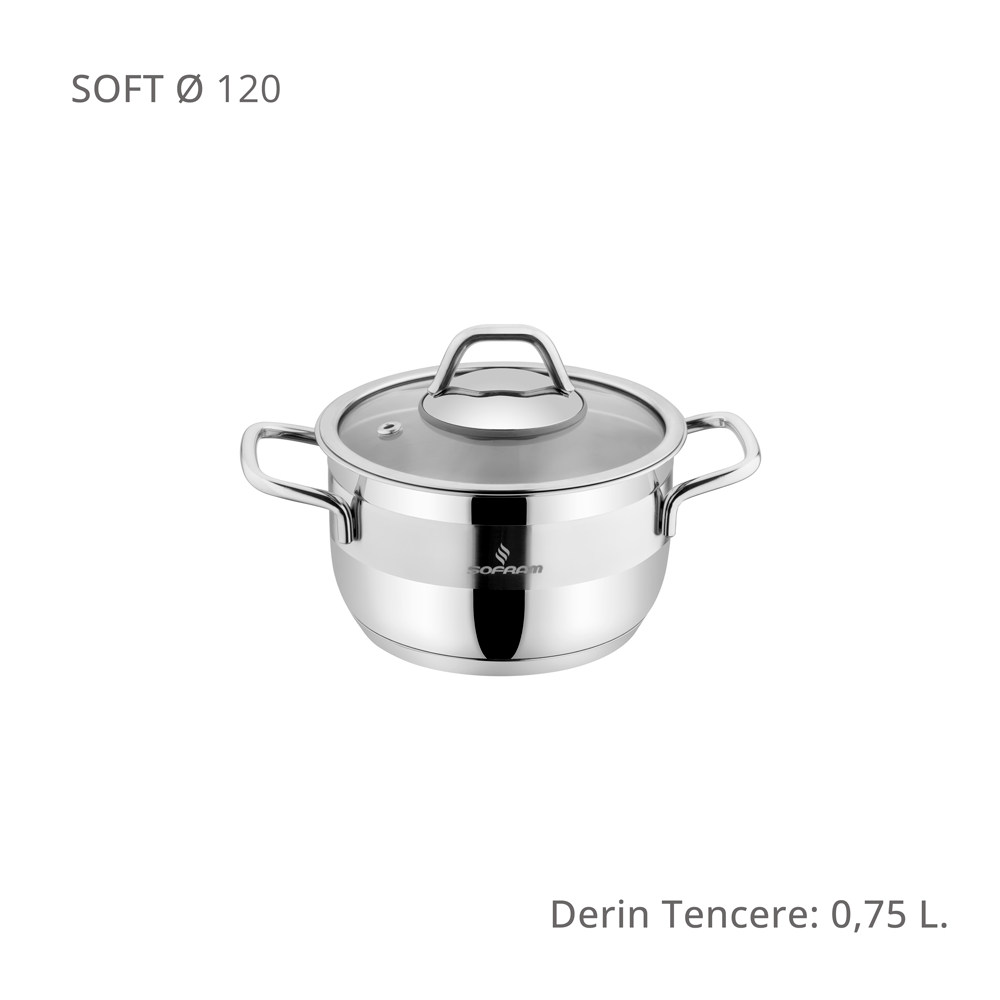 Sofram Soft 12 cm Derin Tencere