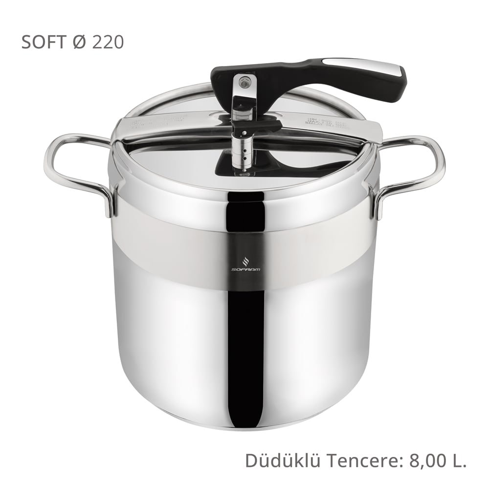 Sofram Soft 8 Lt Düdüklü Tencere