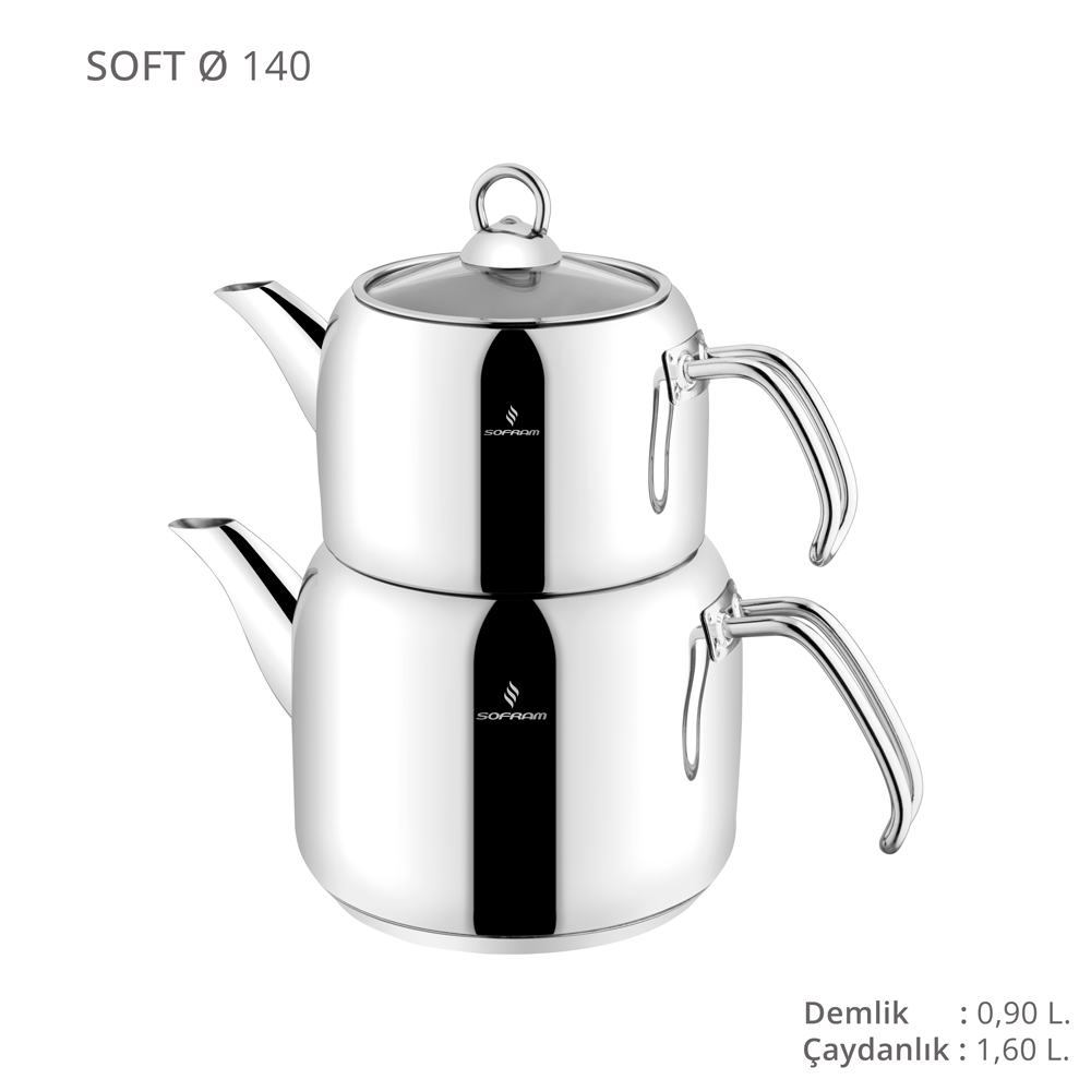 Sofram Soft 14 cm Mini Boy Çaydanlık Takımı