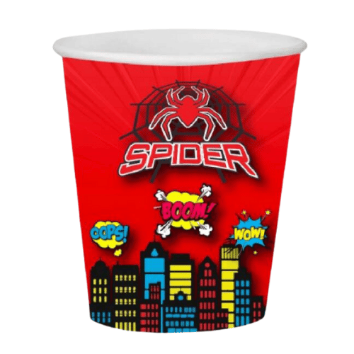 SPİDER ÖRÜMCEK KARTON BARDAK