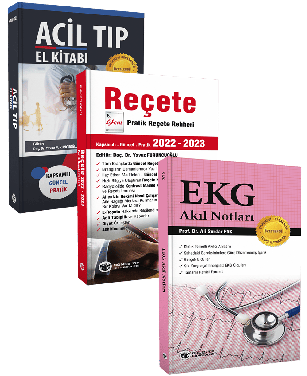 2025 Acil Tıp Başlangıç Seti (3 ÇOK SATAN KİTAP)