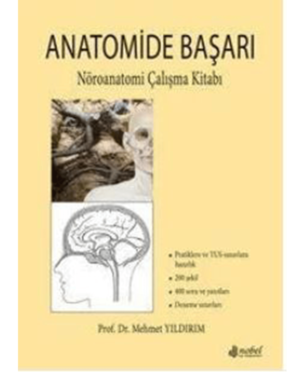 Anatomide Başarı Nöroanatomi Çalışma Kitabı