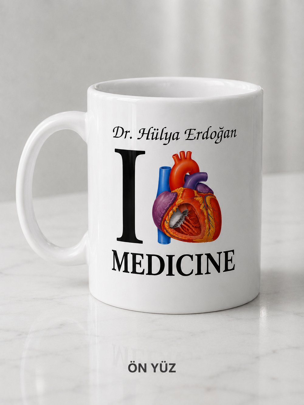 I Love Medicine Kupası (İsme Özel)