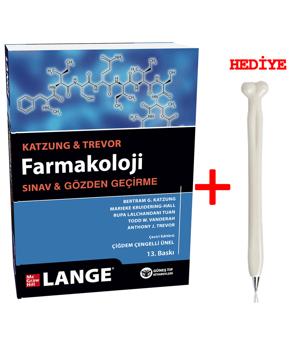 Katzung & Trevor Farmakoloji Sınav ve Gözden Geçirme (13. Baskı)
