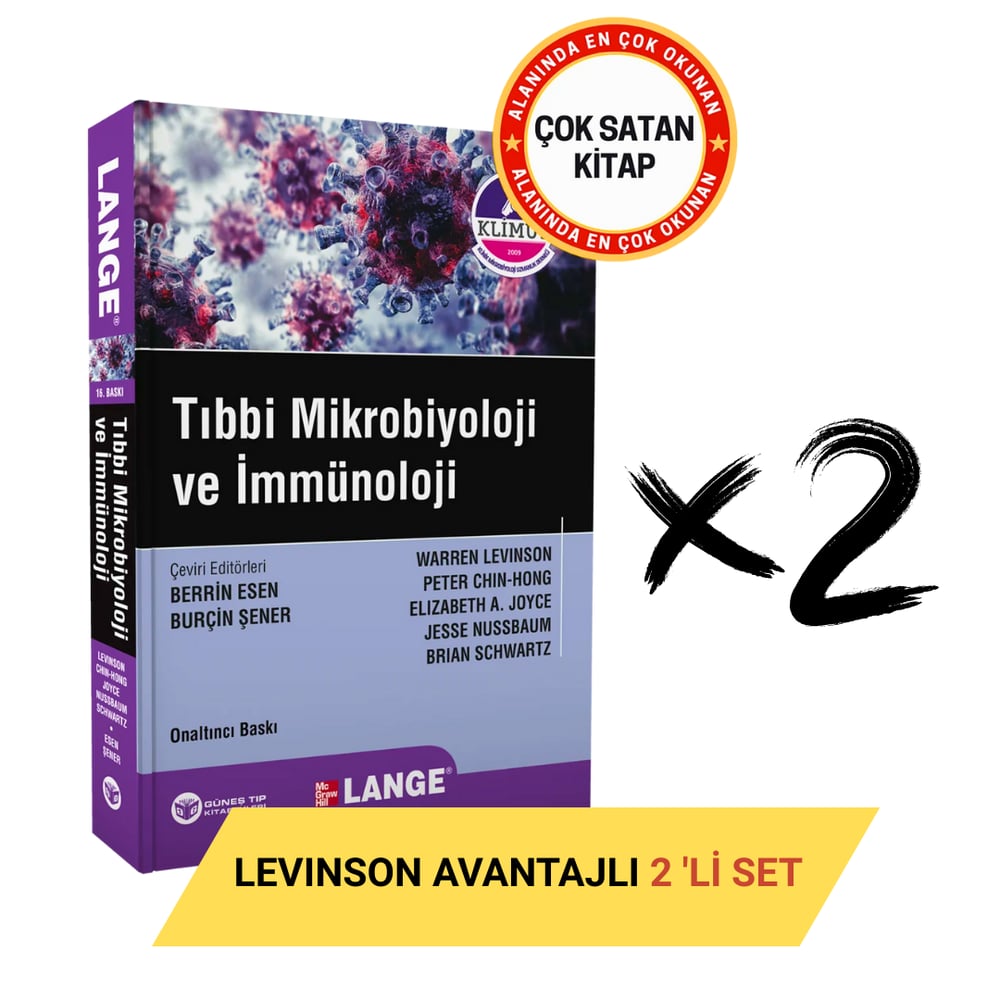 Levinson - Tıbbi Mikrobiyoloji ve İmmünoloji Avantajlı 2'li SET
