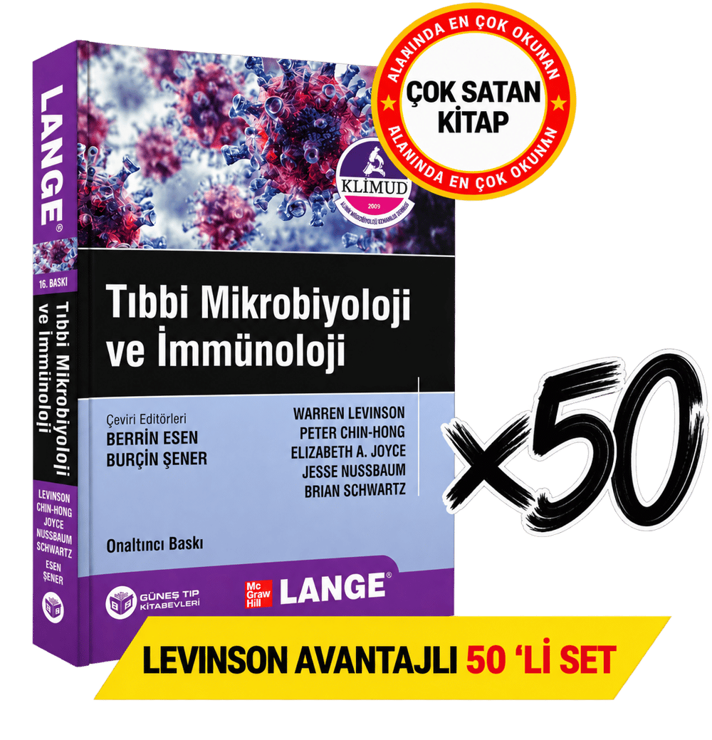 Levinson - Tıbbi Mikrobiyoloji ve İmmünoloji Avantajlı 50'li SET