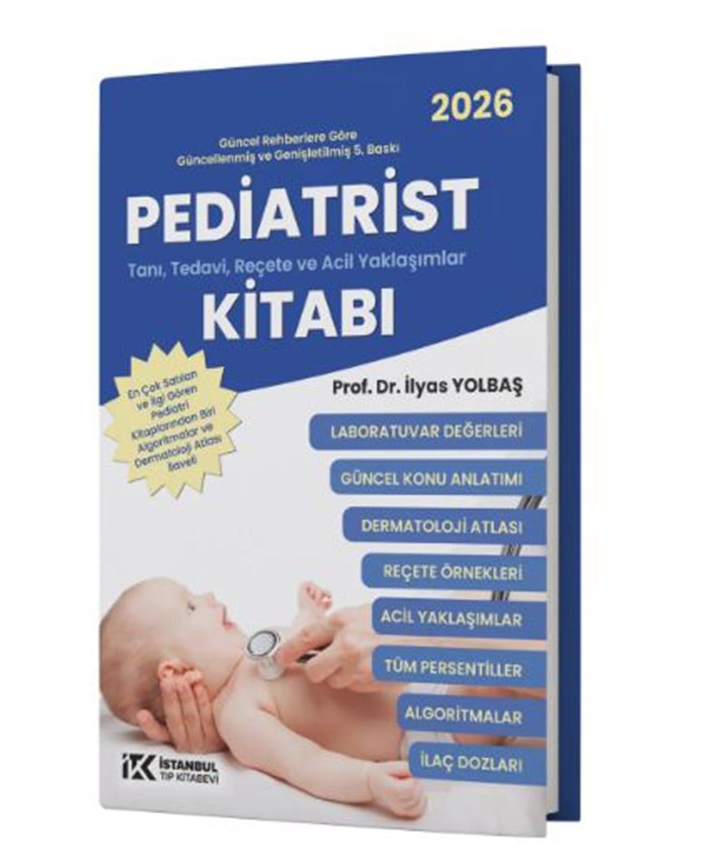 Pediatrist Tanı Tedavi Reçete ve Acil Yaklaşımlar Kitabı 5. Baskı