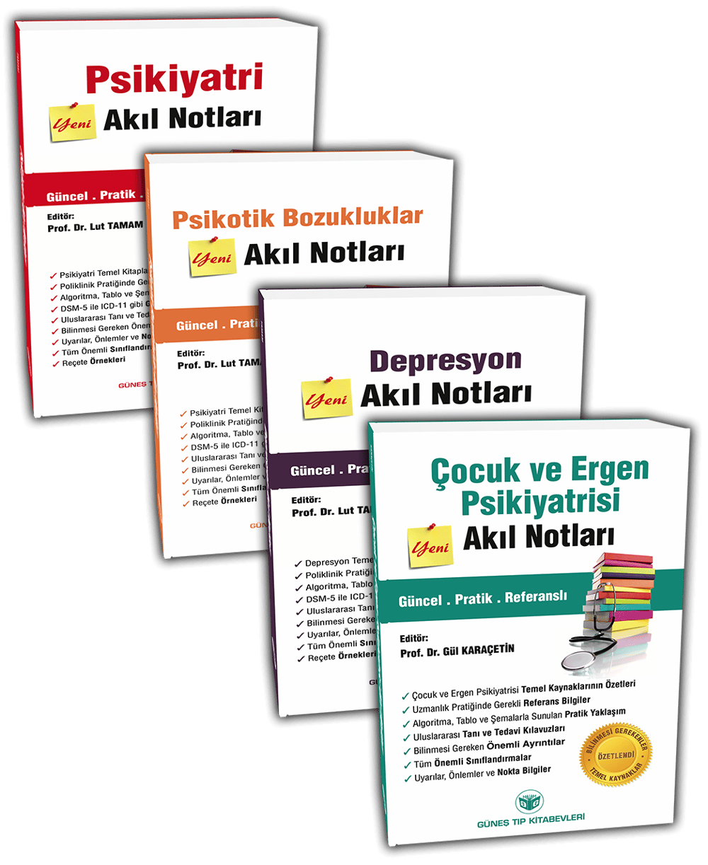 Psikiyatri Akıl Notları Seti