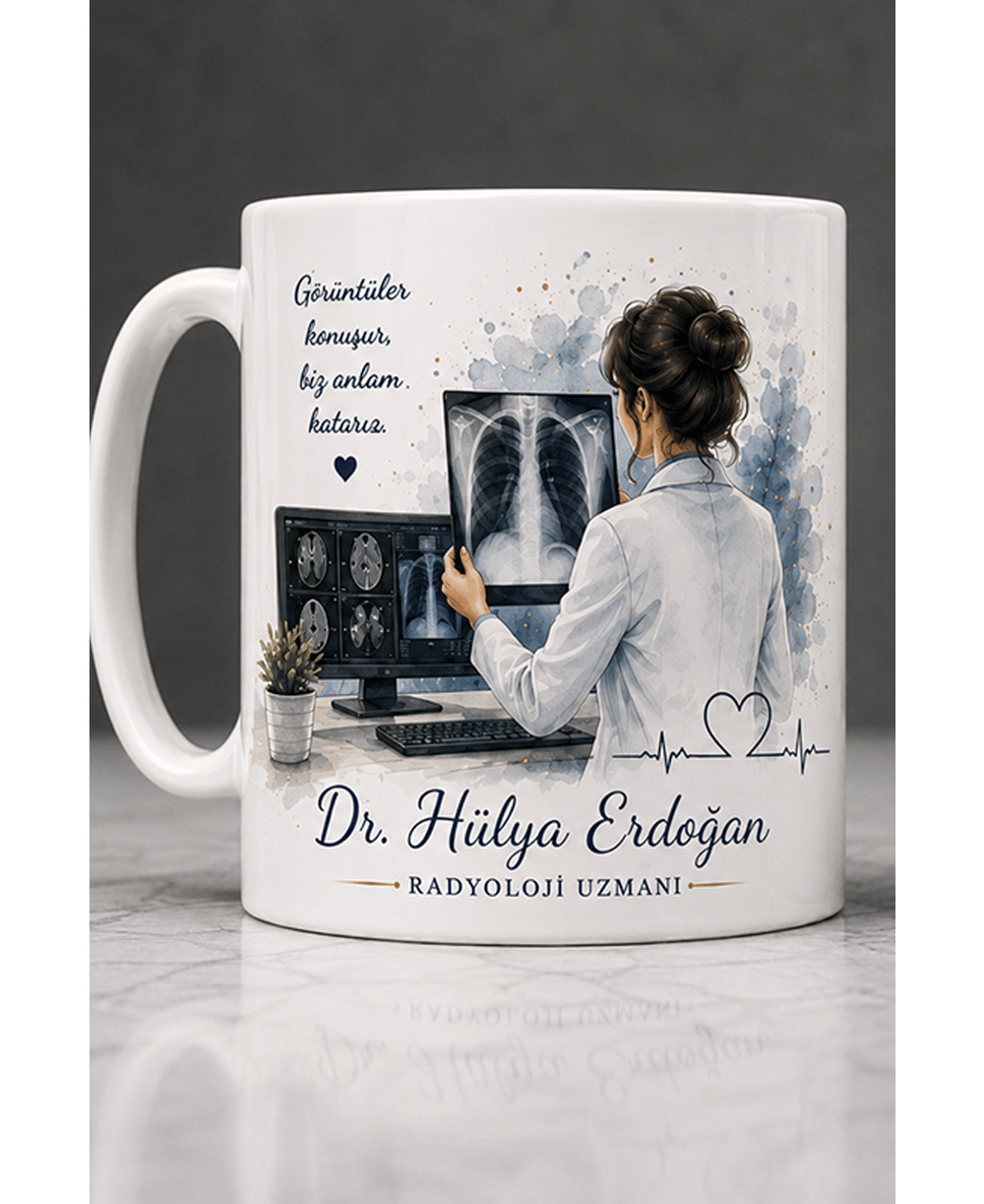 RADYOLOJİ KADIN KUPASI (İSME ÖZEL)