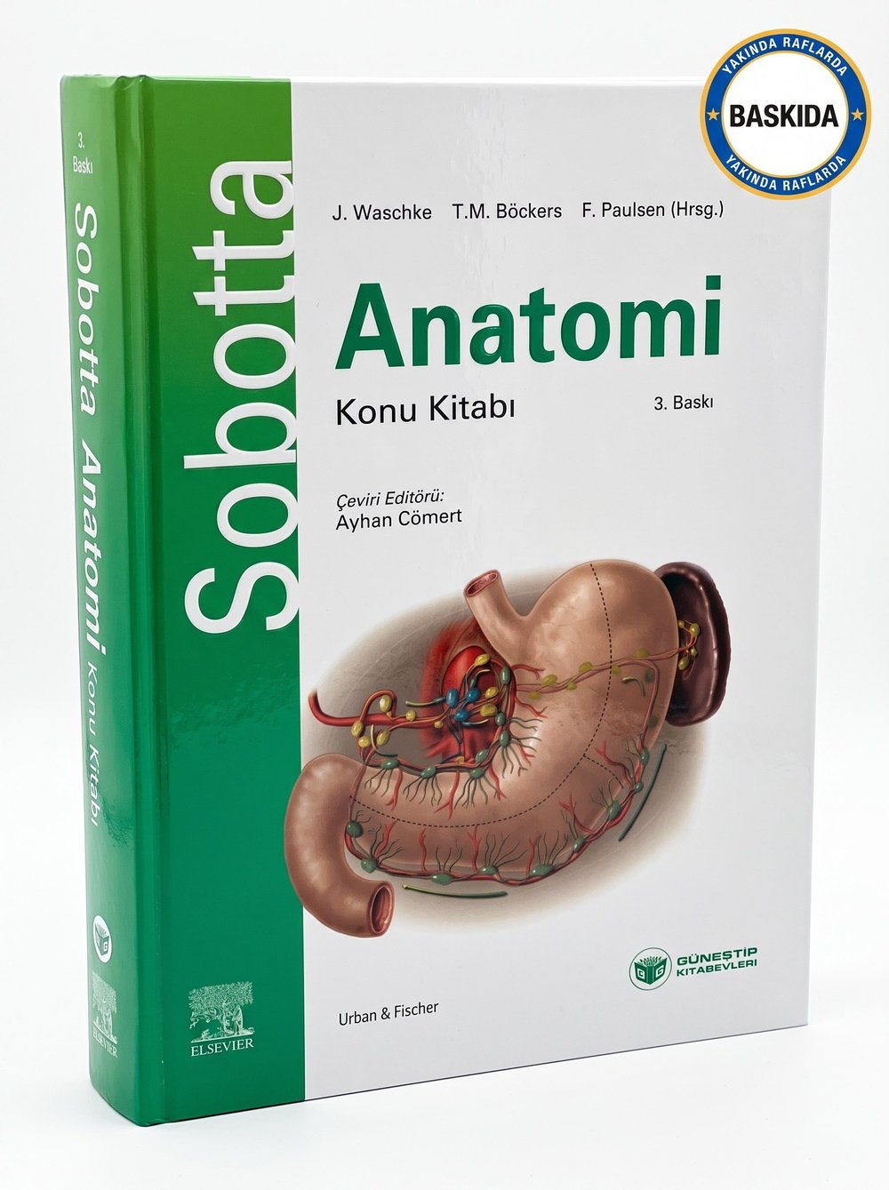 Sobotta Anatomi Konu Kitabı 3. Baskı (Dünyaca Ünlü Çok Satan)