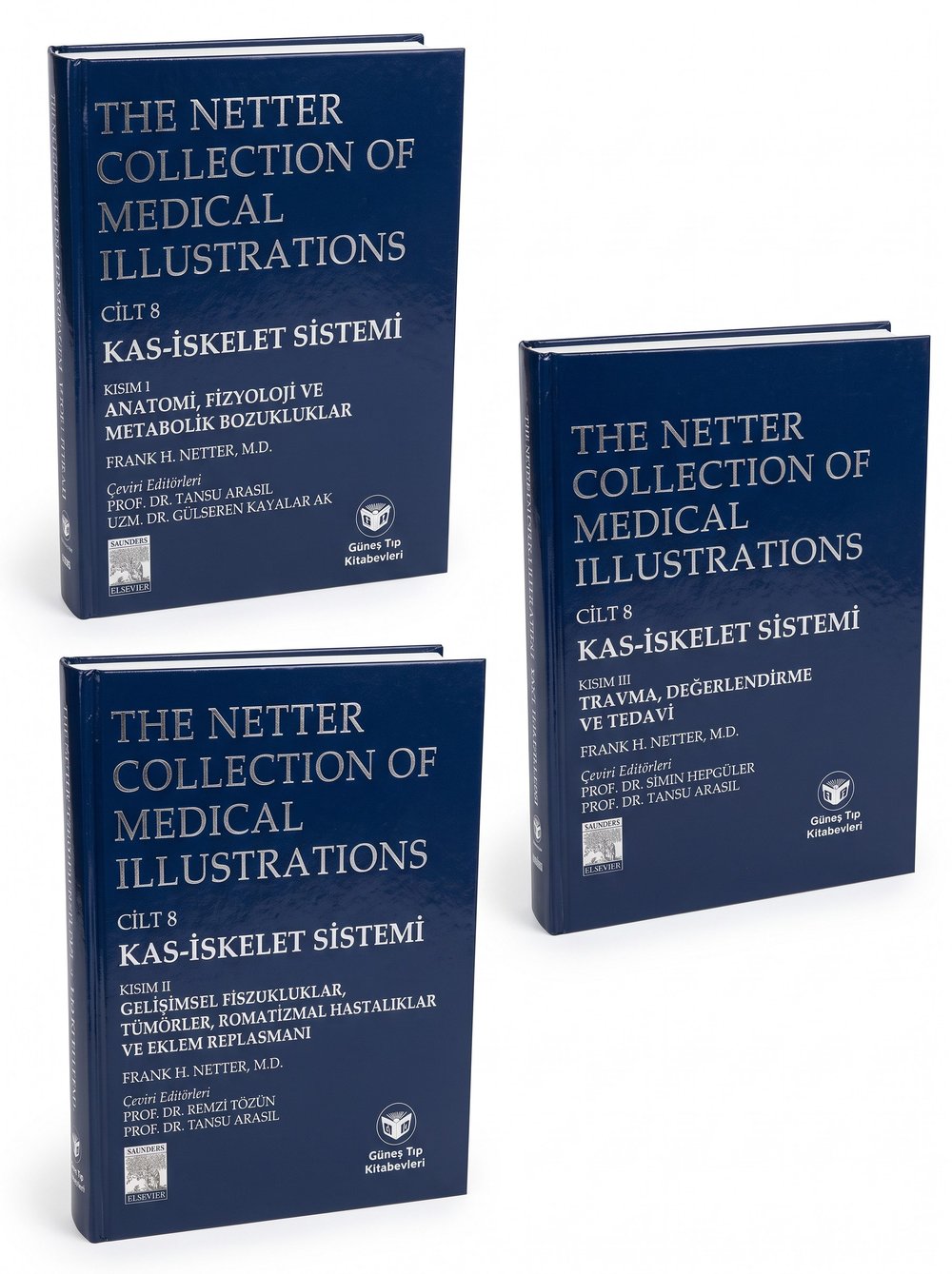 The Netter Collection of Medical Illustrations Cilt 8 Kısım I-II-III