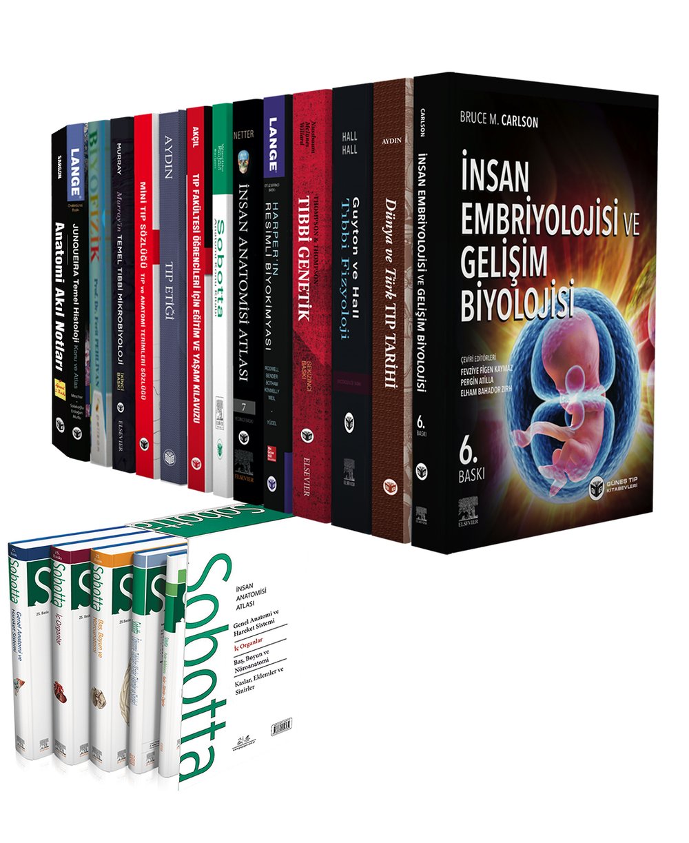 Tıp Fakültesi 1. Sınıf Çok Satanlar Seti (13 ÇOK SATAN BU SETTE)