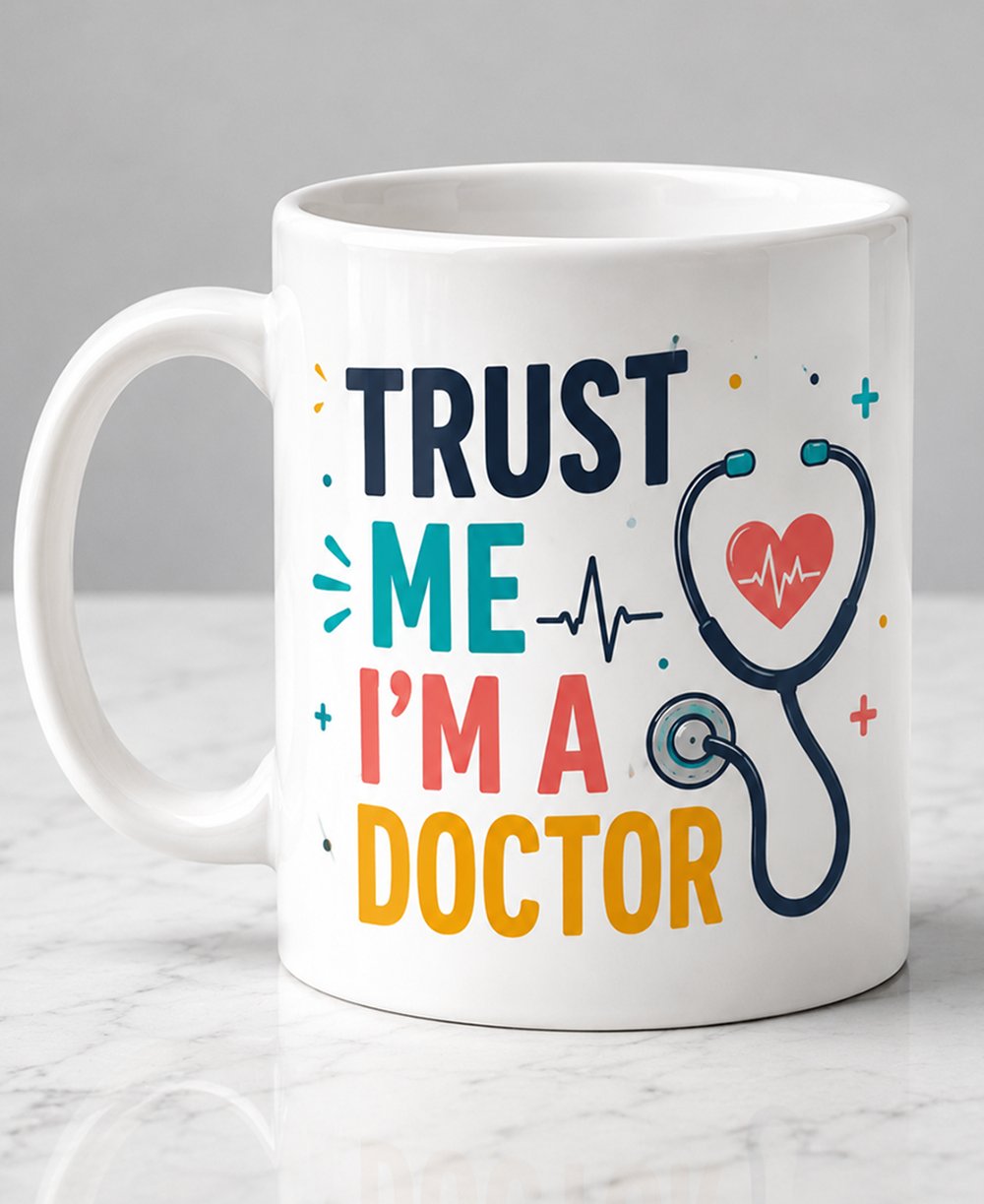 TRUST ME I'M A DOCTOR (İsme Özel)