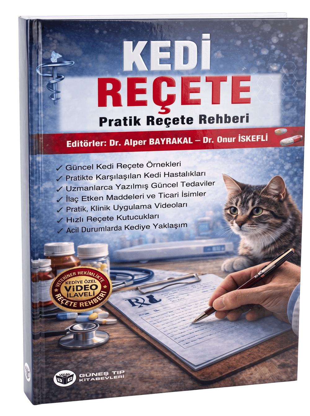 Veteriner Reçete Rehberi - Kedi (QR Kodlu Videolar)