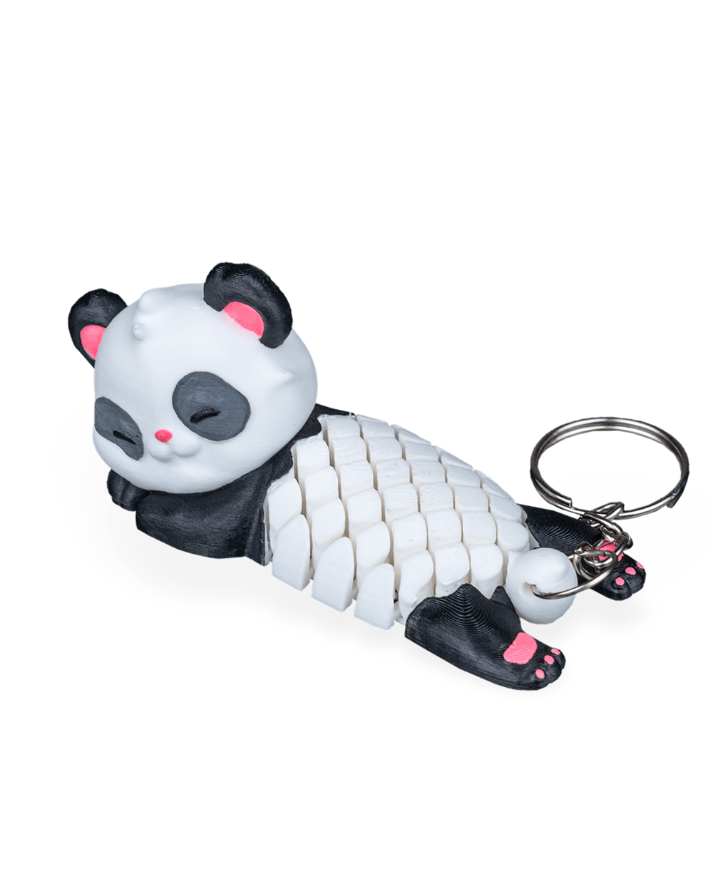 Sevimli Panda Figürü Anahtarlık (3D Baskı)