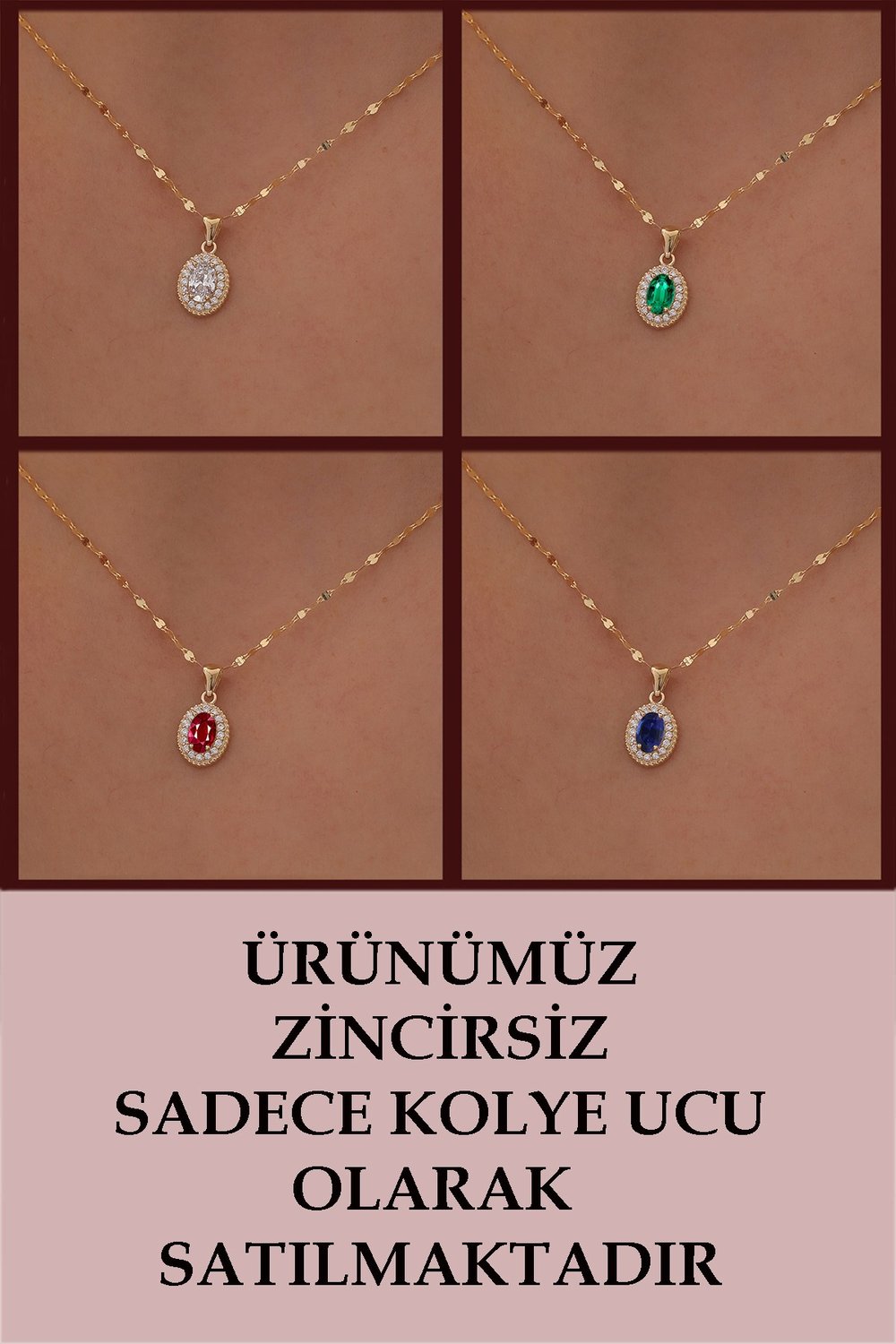 14 Ayar Altın Şık Kolye Ucu