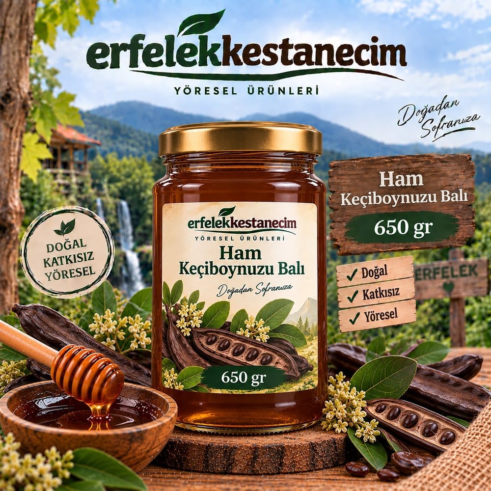 Ham Keçiboynuzu Balı 650 gr
