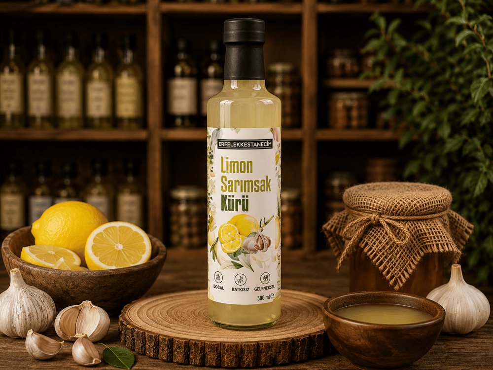 Limon Sarımsak Kürü 750 ML