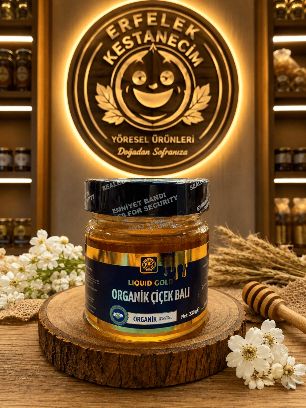 Organik Çiçek Balı 230 gr