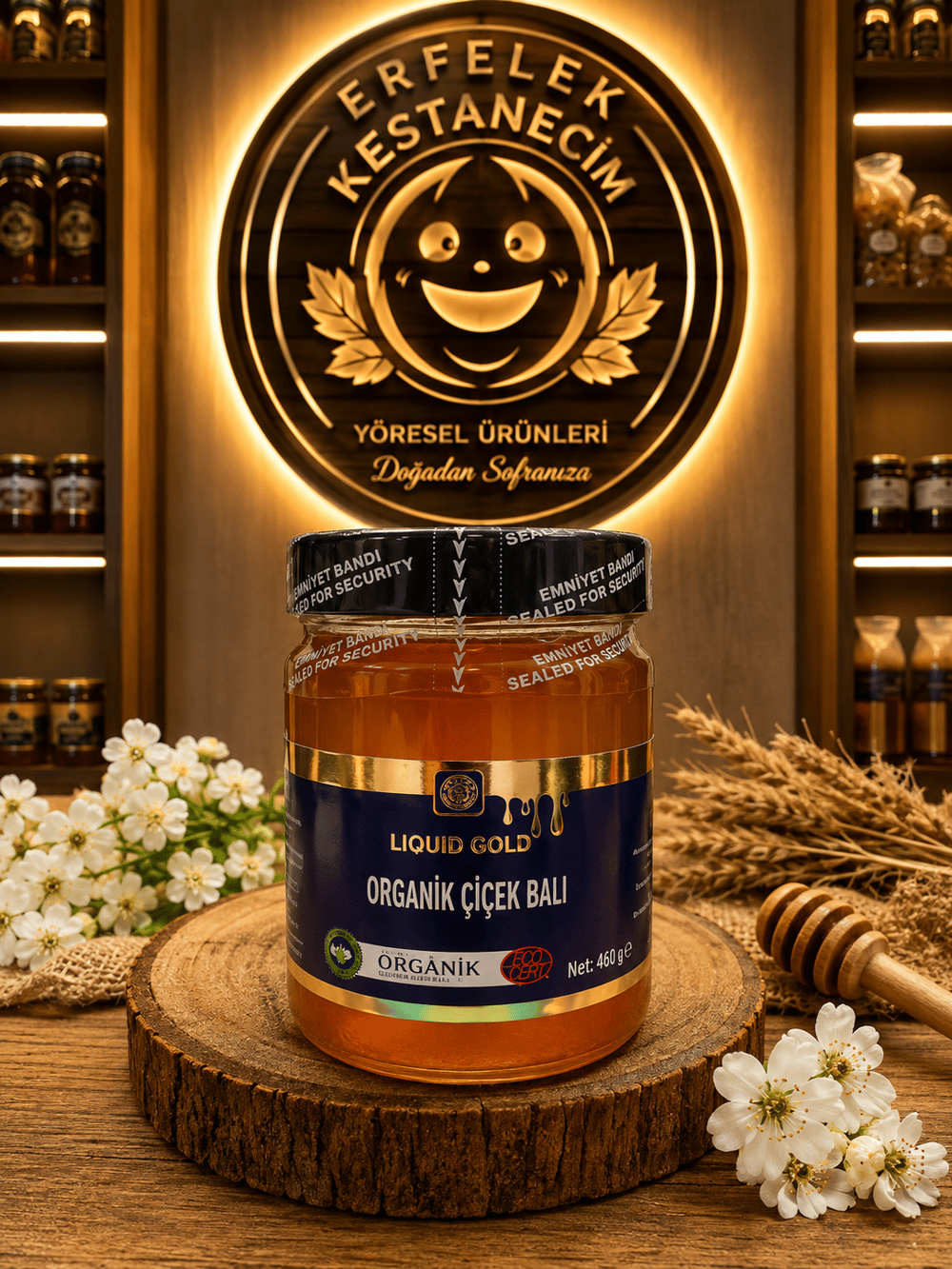 Organik Çiçek Balı 460 gr