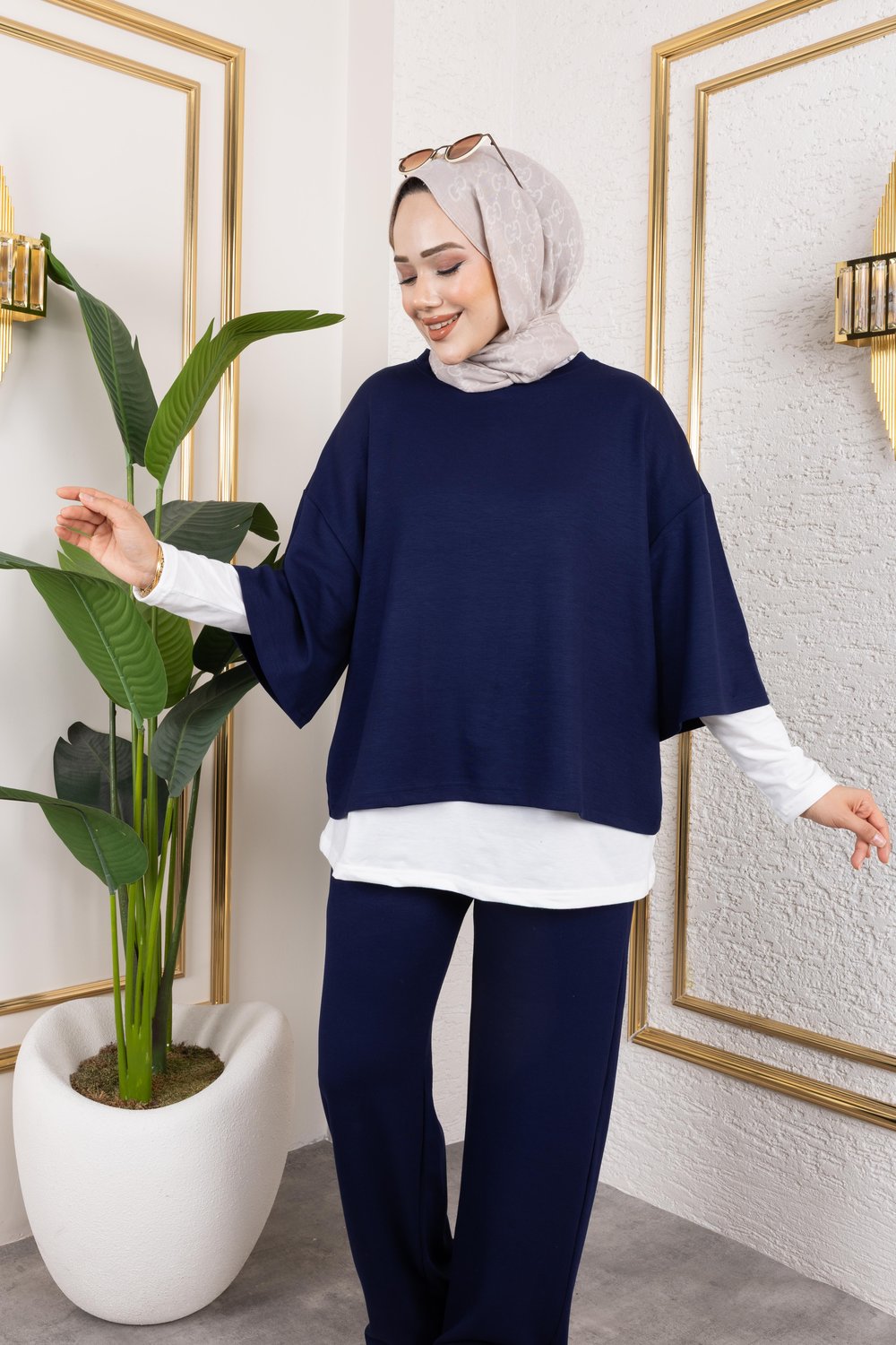 3'lü Takım | Lacivert