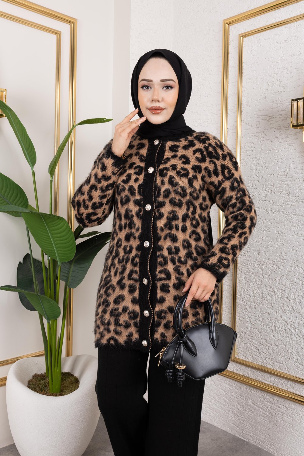 Leopar Hırka 
