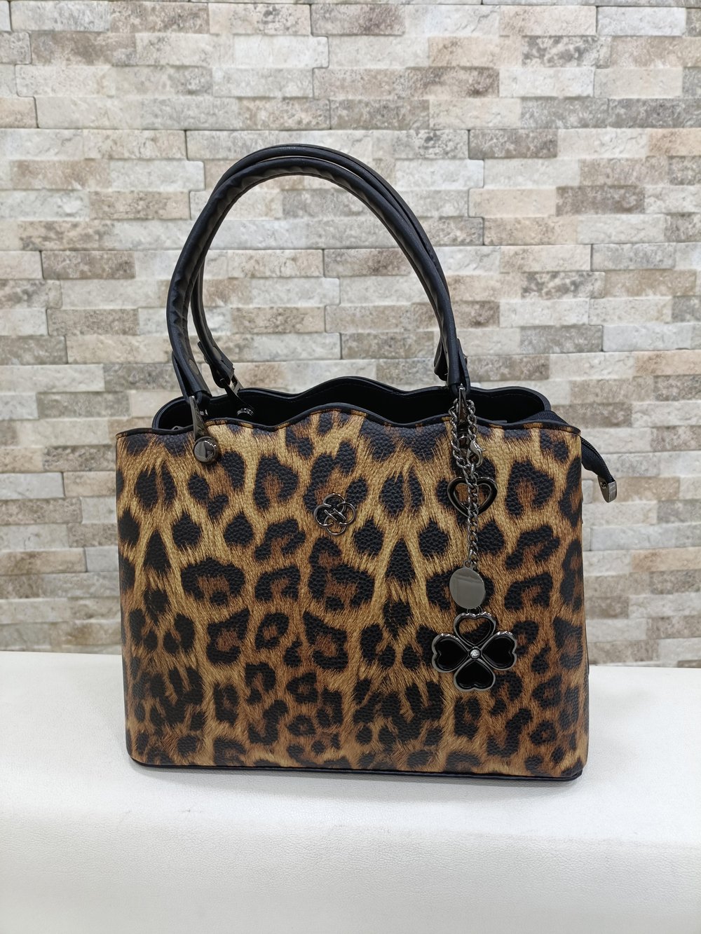Leopar Kol Çanta