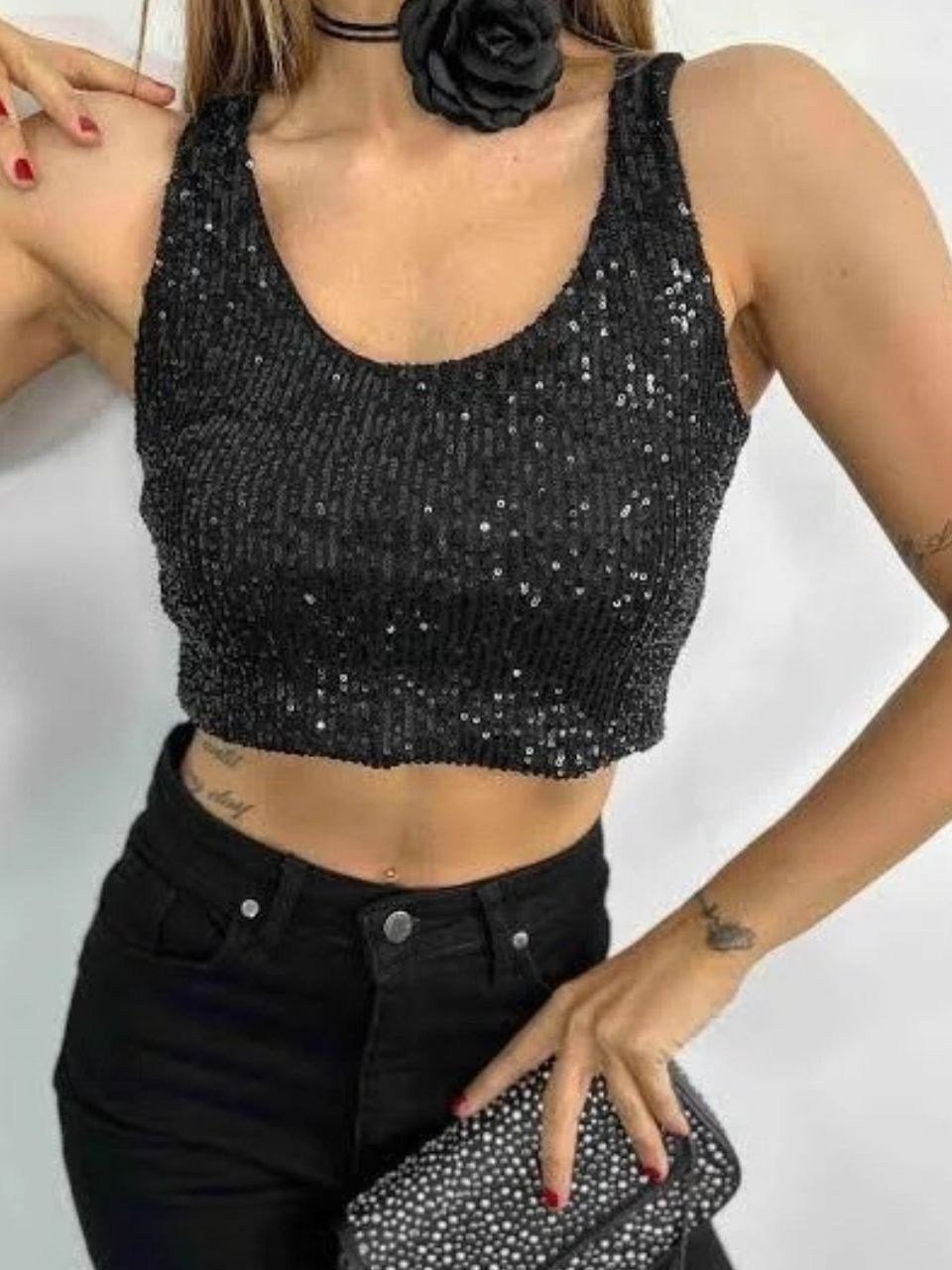 Kalın Askılı Pulpayet Crop