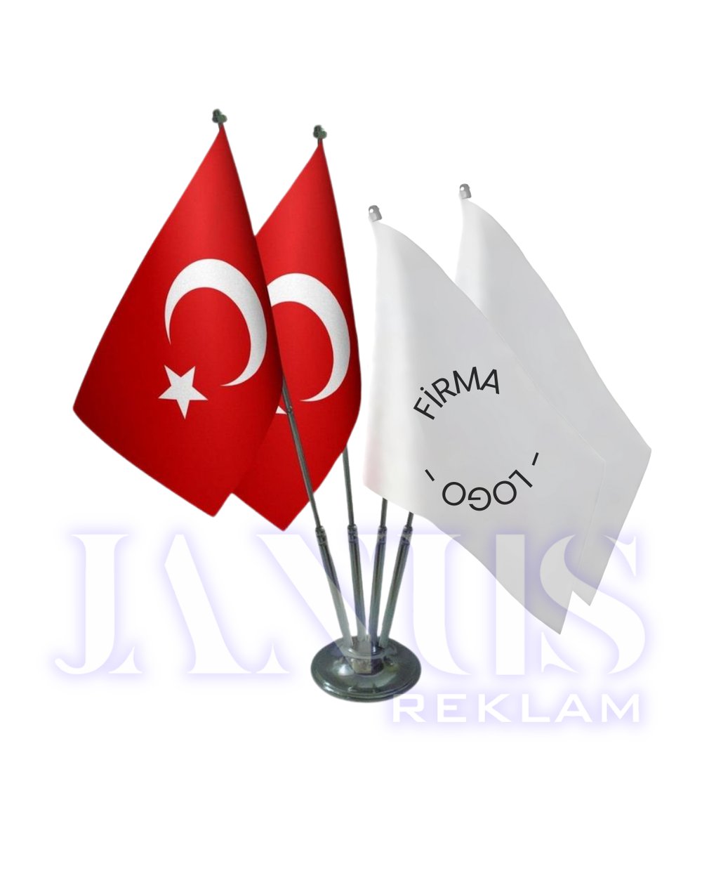 4'lü Masa Bayrağı