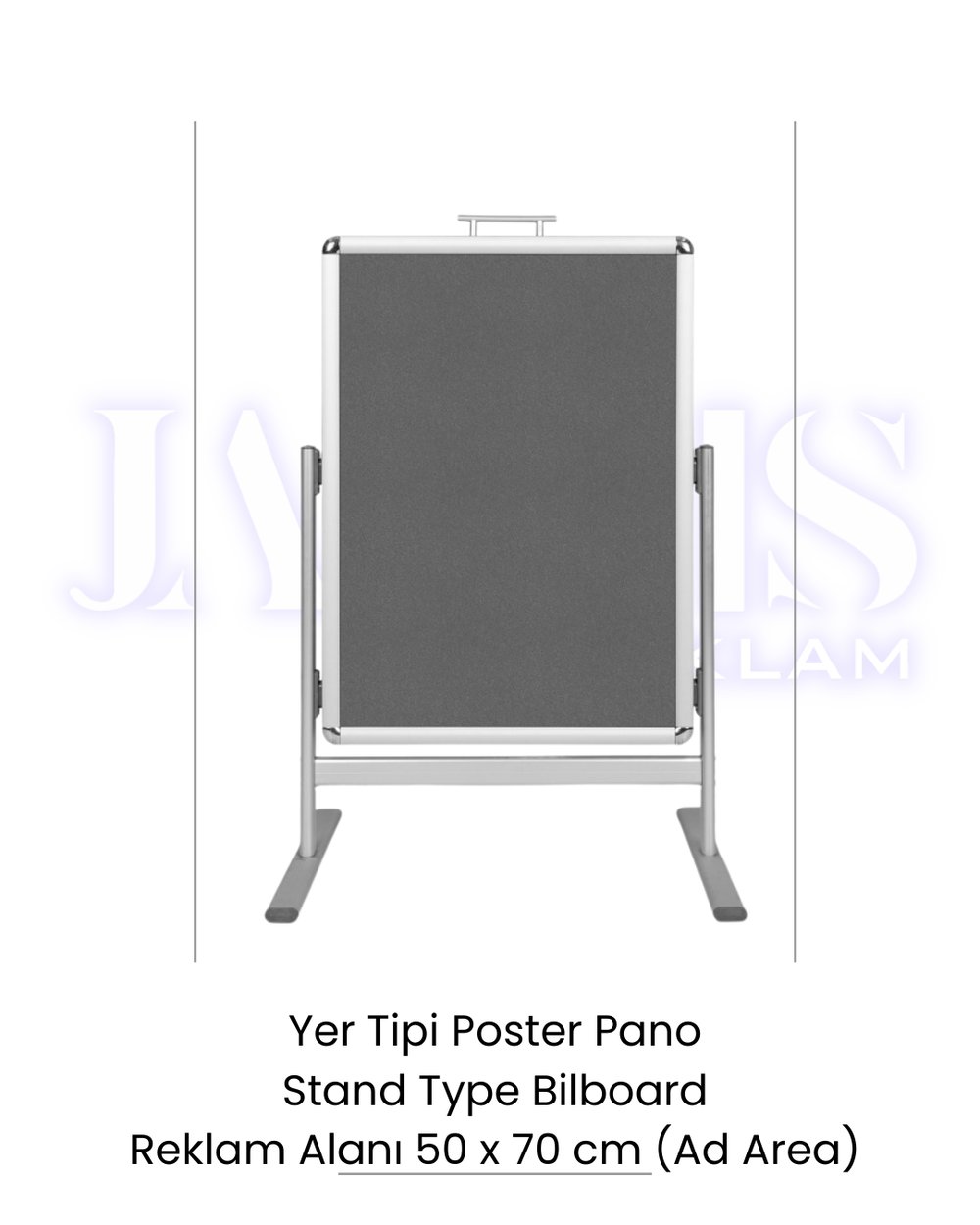 Yer Tipi Poster Pano 50 x 70 cm