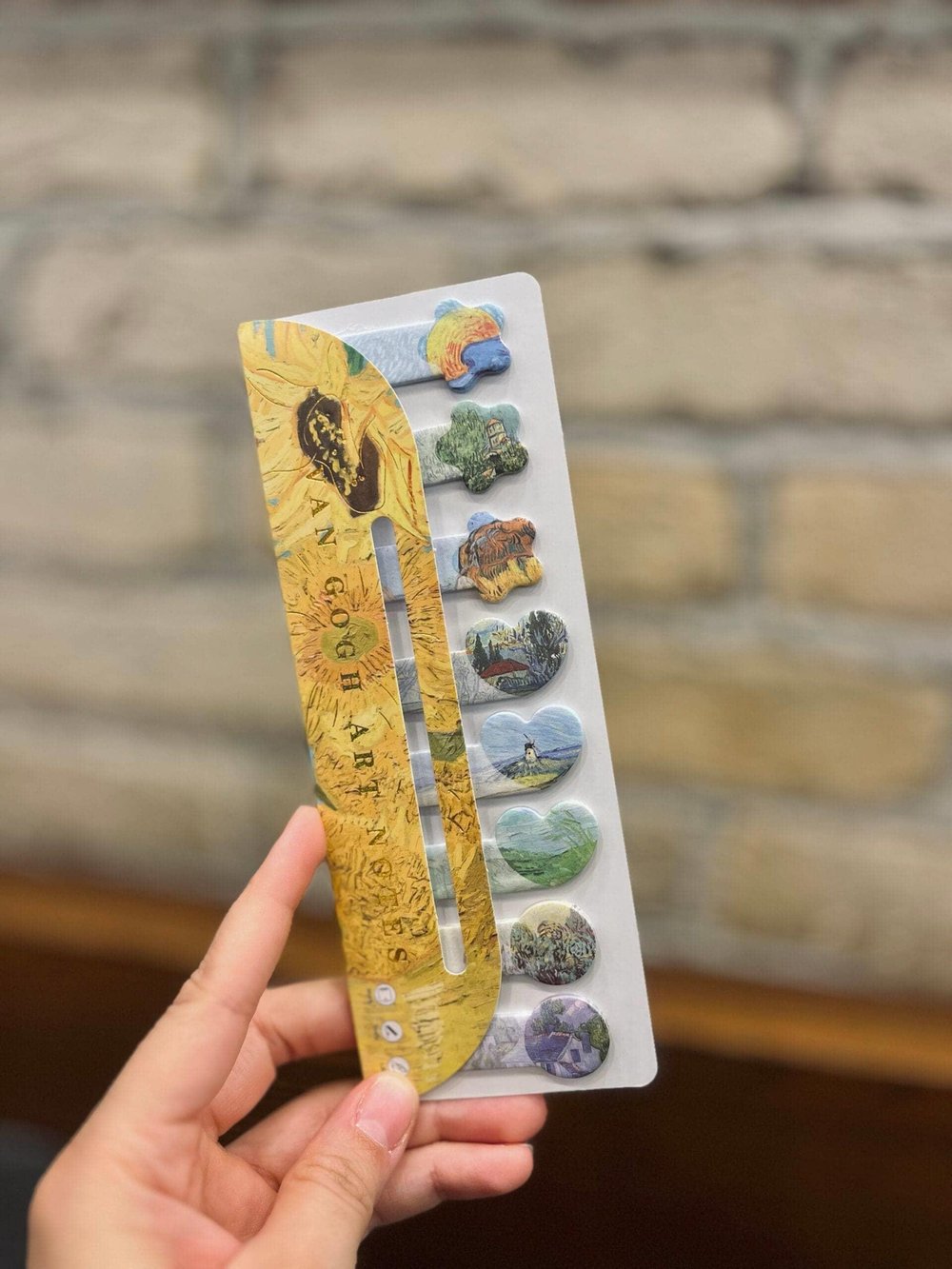 Ayçiçeği Van Gogh Post-it