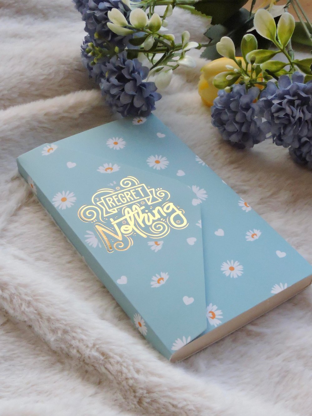 Nova Crafs Turkuaz Cırtlı Kapaklı Çizgisiz Defter 