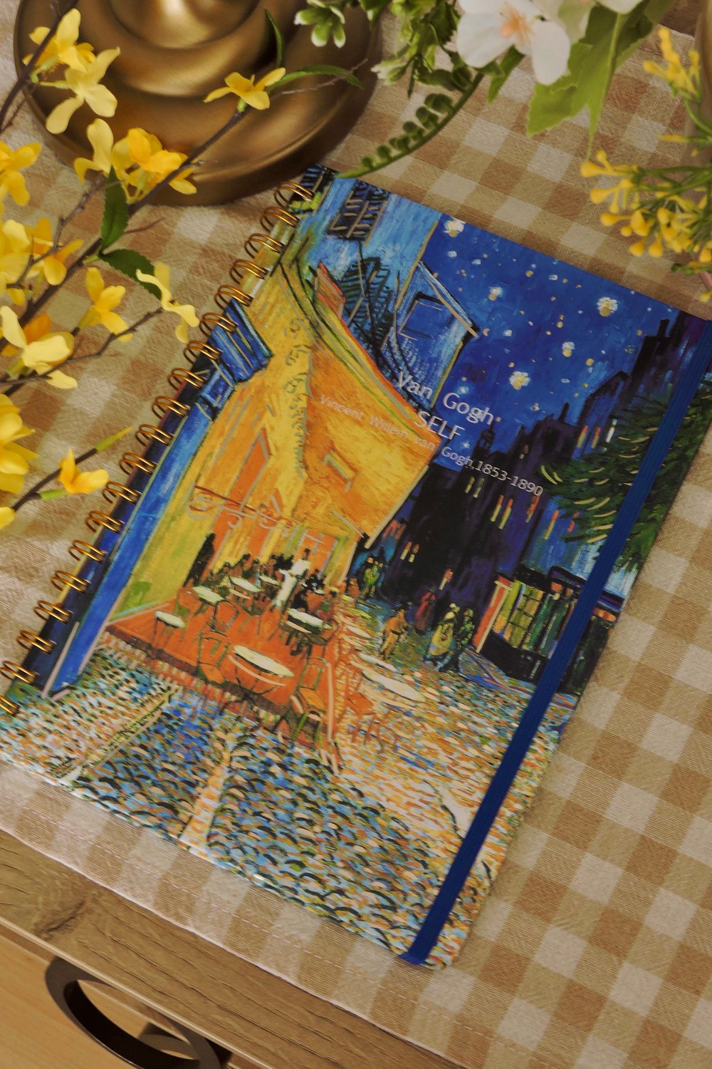 Nova Crafts A4 Cafe Terrace At Night Spiralli  Defter  Van Gogh