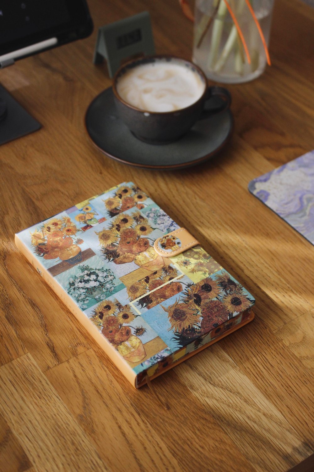 Nova Crafts Van Gogh Ayçiçeği Tablosu Temalı Sanatsal Defter –  | Van Gogh Defter