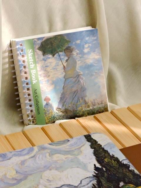 Nova Crafts Water MİNİ Sketch Book / Claude Monet Eskiz Defteri