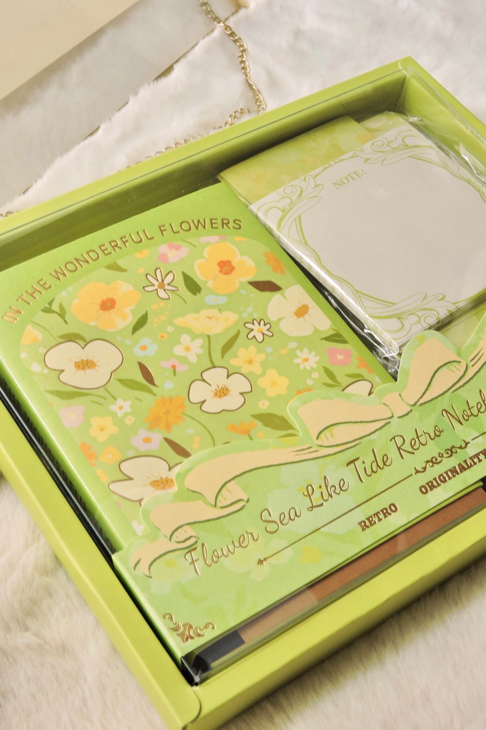 Nova Crafts Yeşil Retro Scrapbool Yapım Seti  150+ Parça 