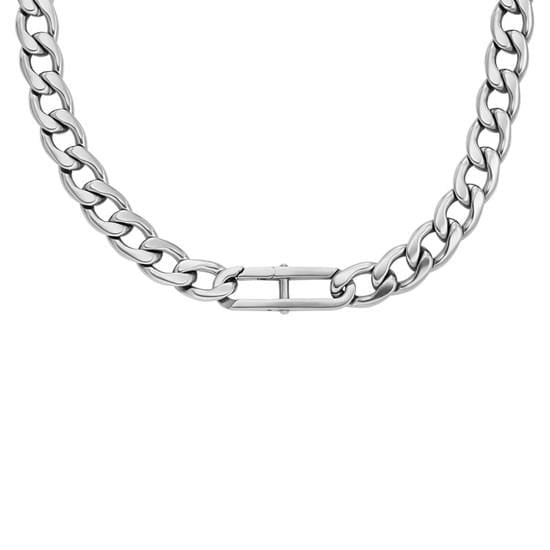 FOSSIL JF04769-040 MENS STEEL NECKLACE