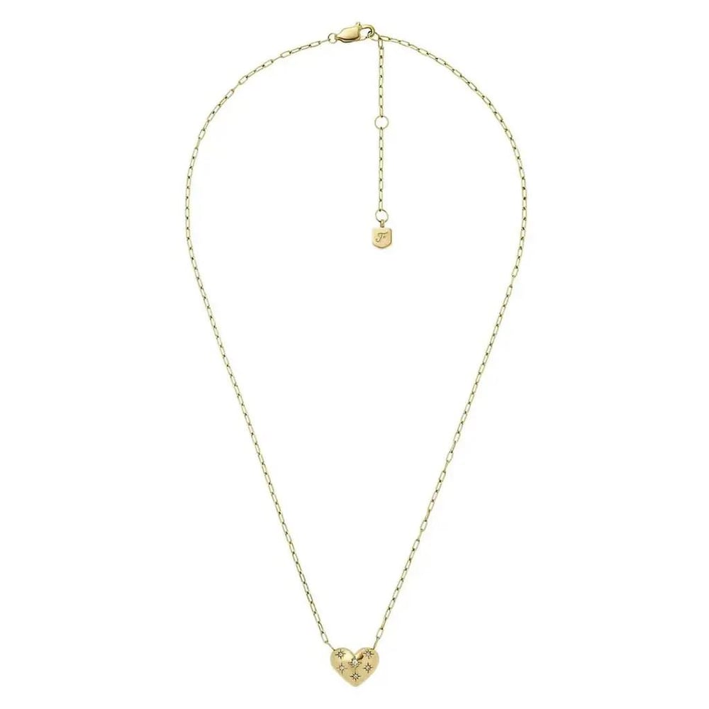 FOSSIL JF04856-710 WOMENS / GIRLS STEEL NECKLACE