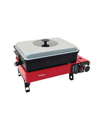 PORTATİF GAZLI BARBEKÜ VE PİŞİRME SETİ