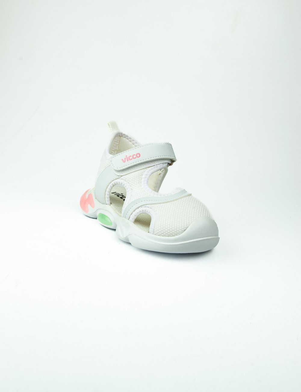 Vicco 332.B26Y.171 Soft Beyaz Kız Bebek Sandalet 