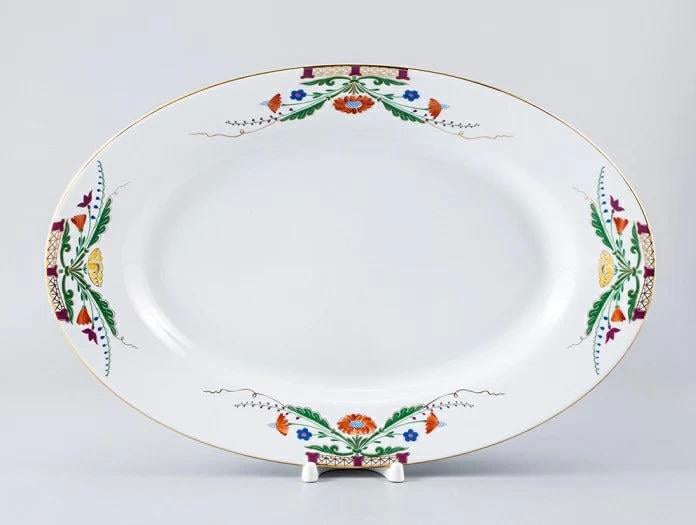 Oval tabak 400*275 Avrupa Zamoskvorechye