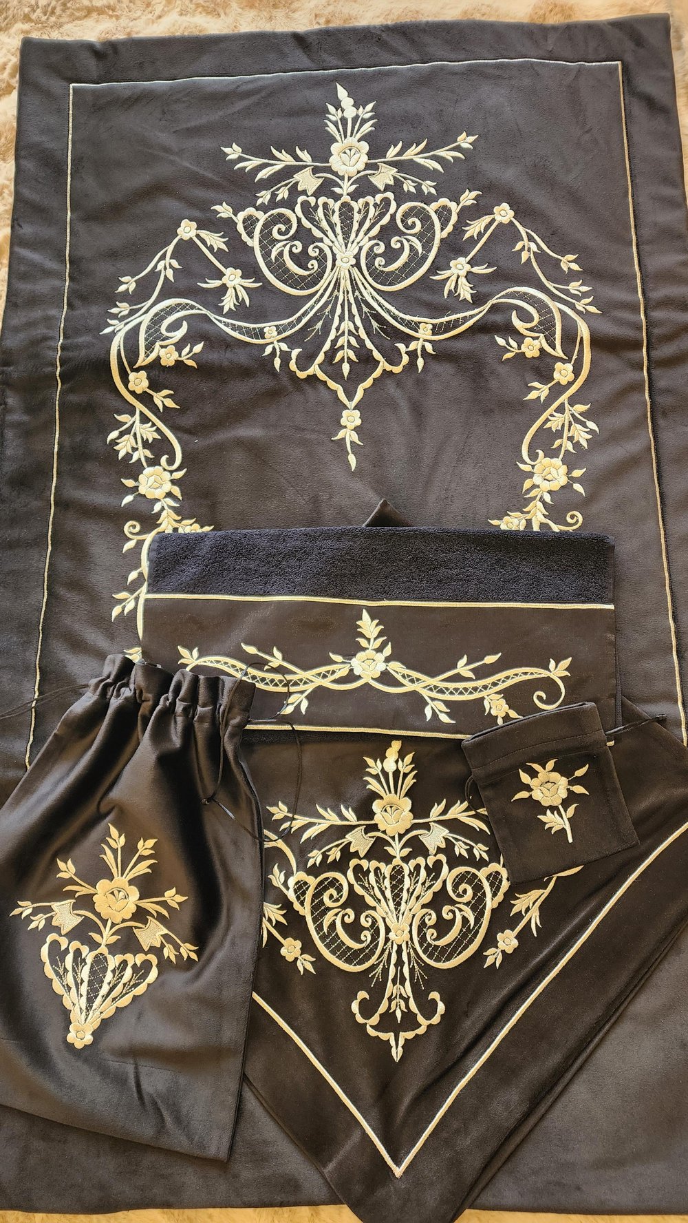 Zerafet Seccade Bohça Seti 