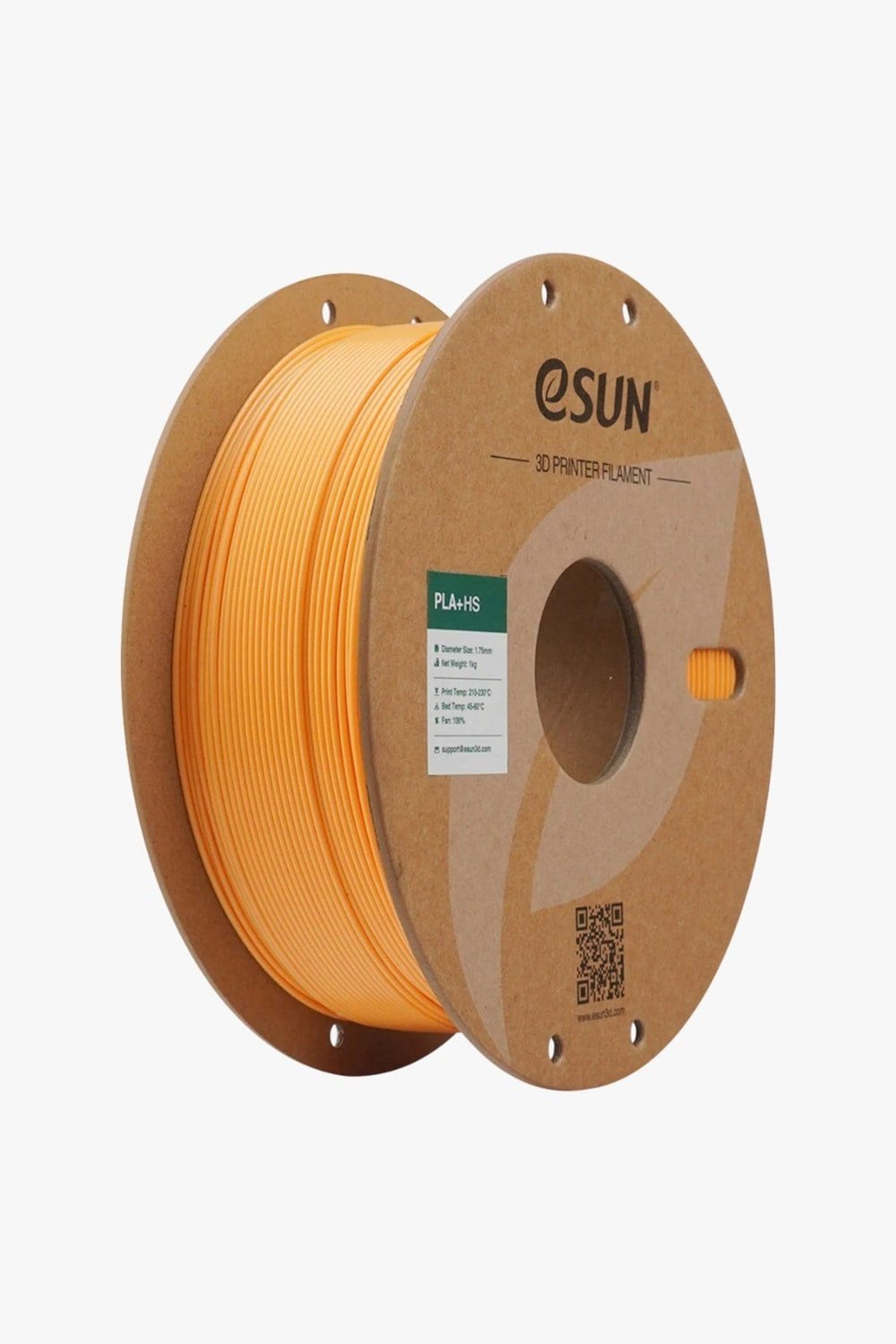 eSUN PLA+HS Apricot Filament 1.75mm 1kg
