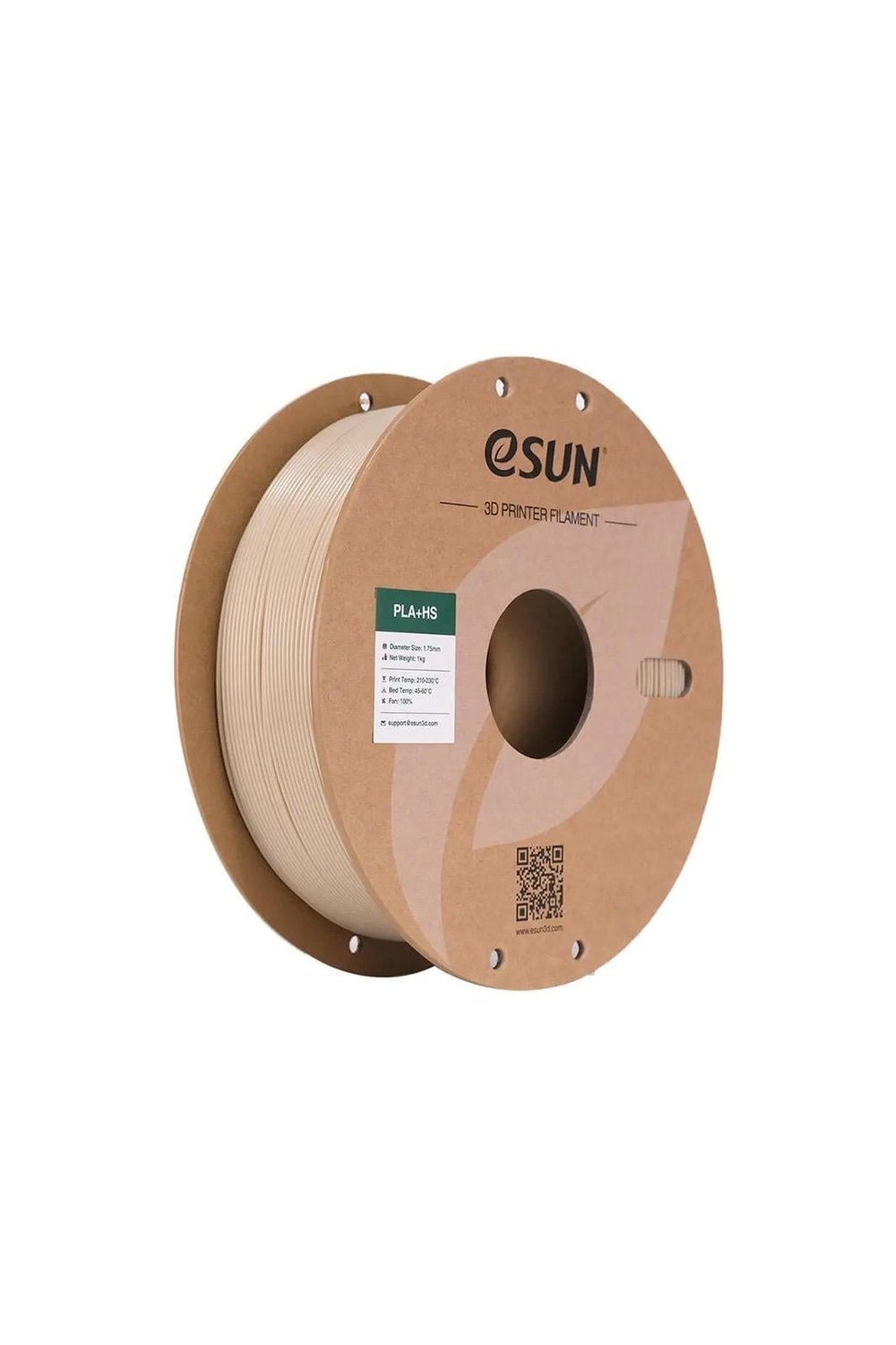 eSUN PLA+HS Kemik Beyazı Filament 1.75mm 1kg