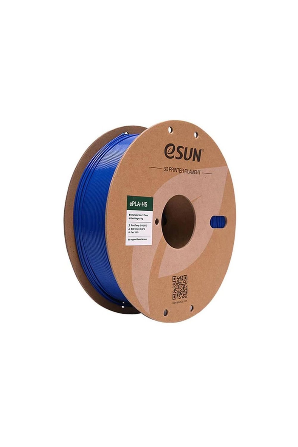 eSUN PLA+HS Mavi Filament 1.75mm 1kg